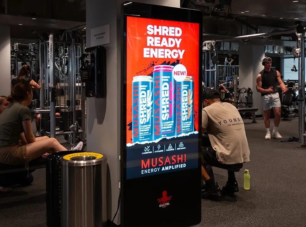 les mills Fitness screens