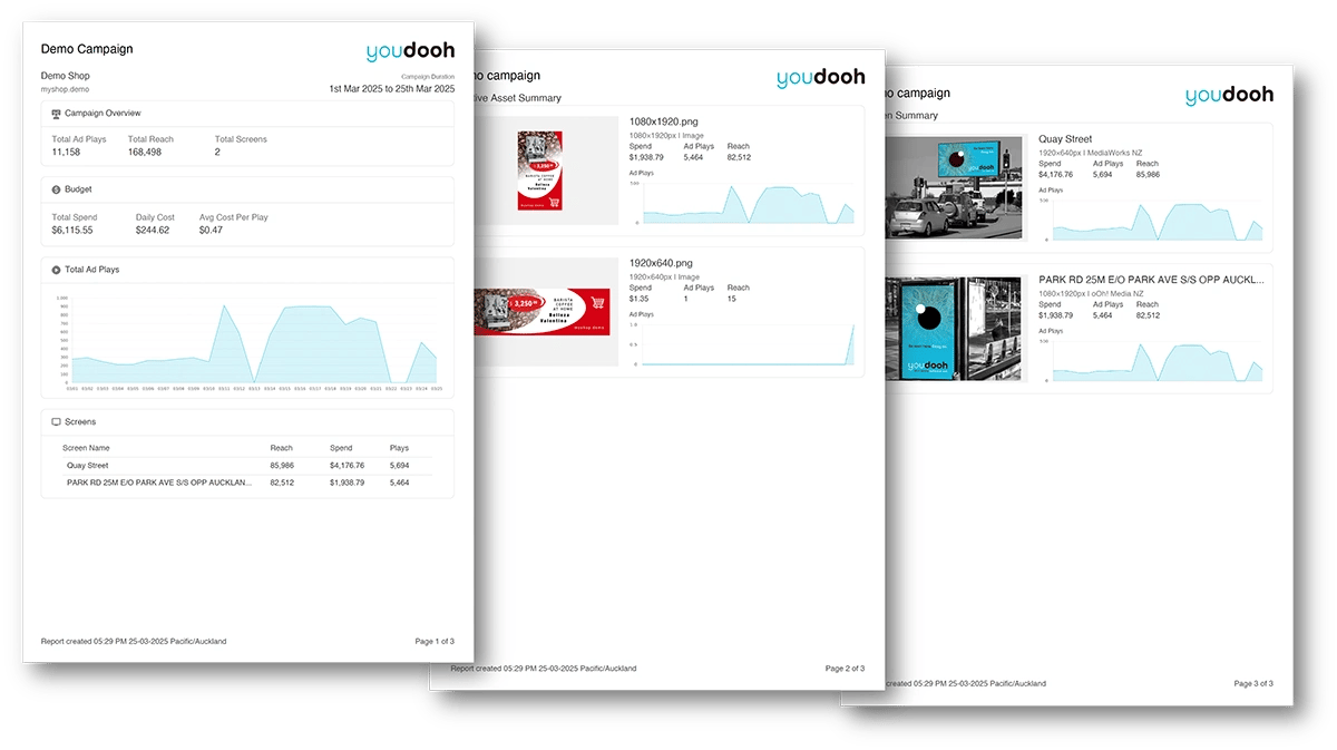 youdooh downloadable report