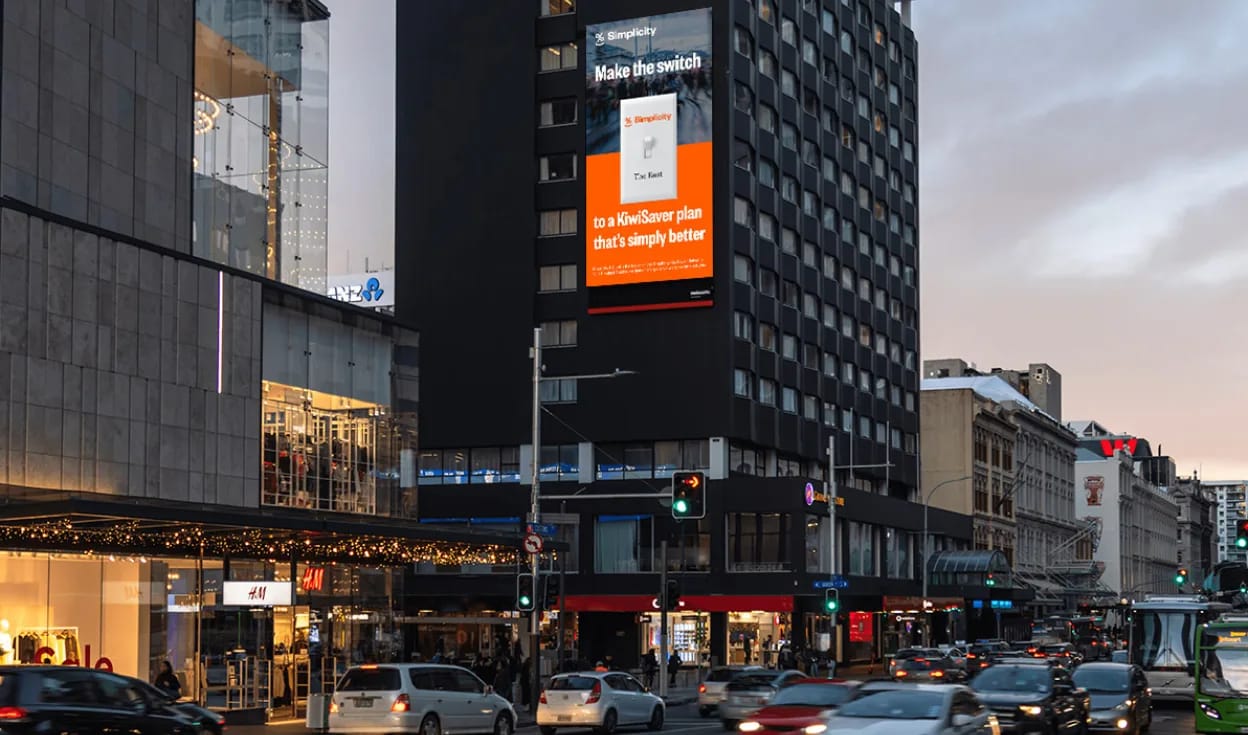 Simplicity billboard